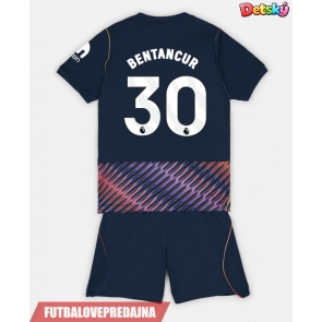 Lacne Dětský Futbalové dres Tottenham Hotspur Rodrigo Bentancur #30 2026-27 Krátky Rukáv - Preč (+ trenírky)